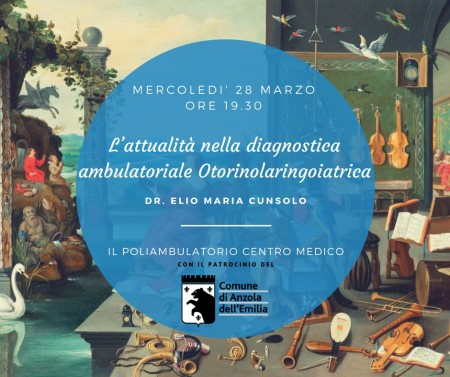 Evento: "Otorinolaringoiatria: l'attualità nella diagnostica ambulatoriale"