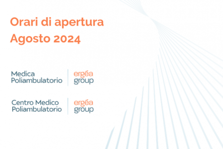 Orari di apertura Agosto 2024