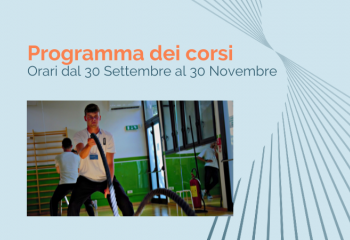 FITNESS MEDICO - STAGIONE 2024/2025 - Orari Ottobre/Novembre